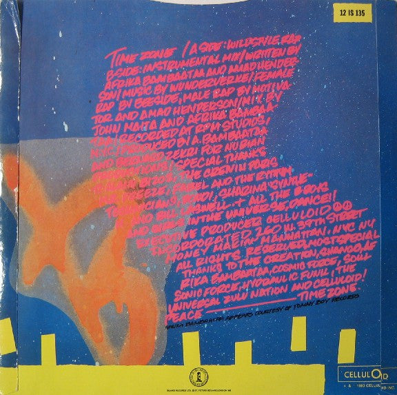 Time Zone : Wildstyle (Special New Mix) (12", Single)