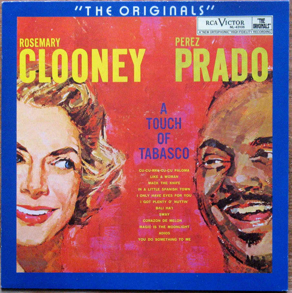 Rosemary Clooney / Perez Prado : A Touch Of Tabasco (LP, Album, RE)