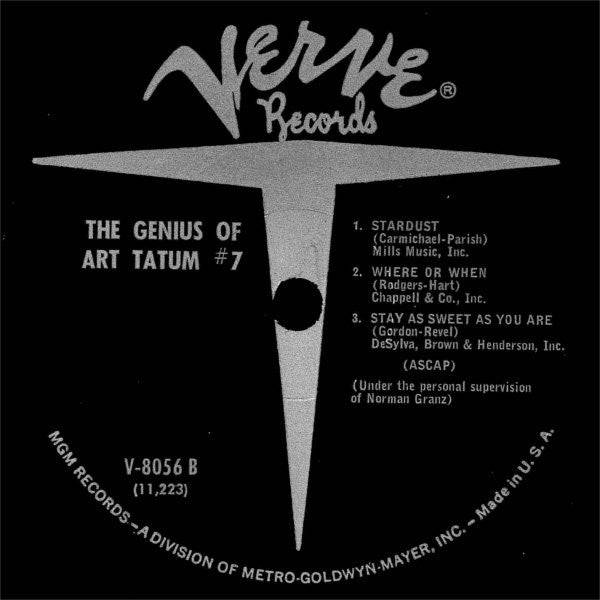 Art Tatum : The Genius Of Art Tatum # 7 (LP)