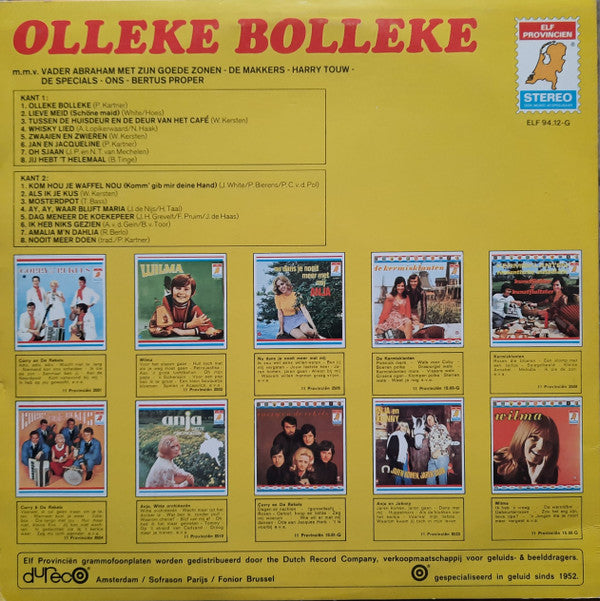 Vader Abraham En Zijn Goede Zonen : Olleke Bolleke (LP, Comp)