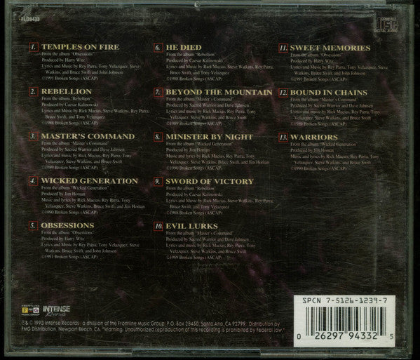 Sacred Warrior : Classics (CD, Comp)