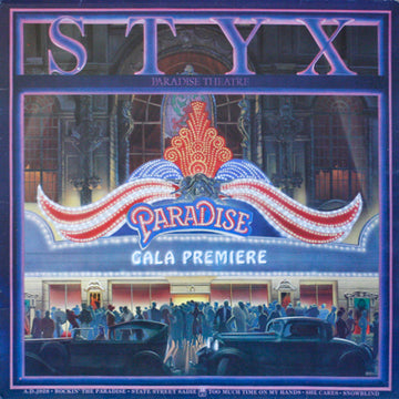 Styx : Paradise Theatre (LP, Album, Gat)