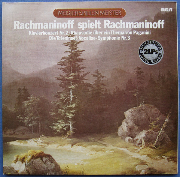 Sergei Vasilyevich Rachmaninoff : Rachmaninoff Spielt Rachmaninoff (2xLP, Mono, Gat)