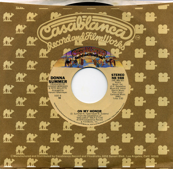 Donna Summer : Bad Girls (7", Single, 56)