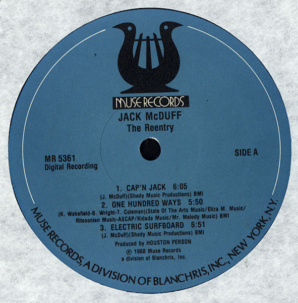 Jack McDuff* : The Reentry (LP, Album)