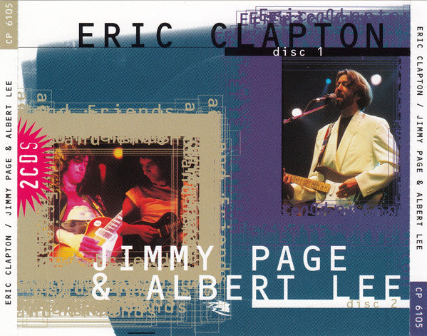 Eric Clapton / Jimmy Page & Albert Lee : Eric Clapton / Jimmy Page & Albert Lee (2xCD, Comp)