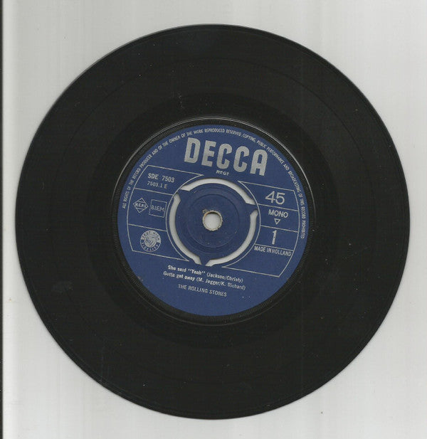 The Rolling Stones : The Rolling Stones (7", EP, Mono)