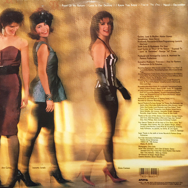 Exposé : Exposure (LP, Album, RCA)