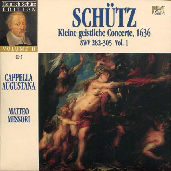 Heinrich Schütz, Cappella Augustana, Matteo Messori : Cantiones Sacrae - Kleine Geistliche Concerte I - Madrigali (5xCD + Box, Car)