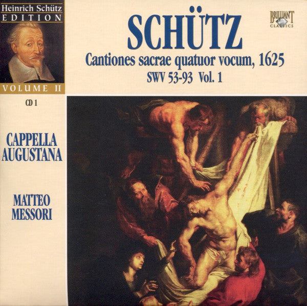 Heinrich Schütz, Cappella Augustana, Matteo Messori : Cantiones Sacrae - Kleine Geistliche Concerte I - Madrigali (5xCD + Box, Car)