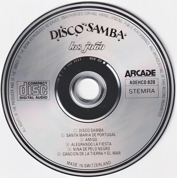 Los João : Disco Samba (CD)