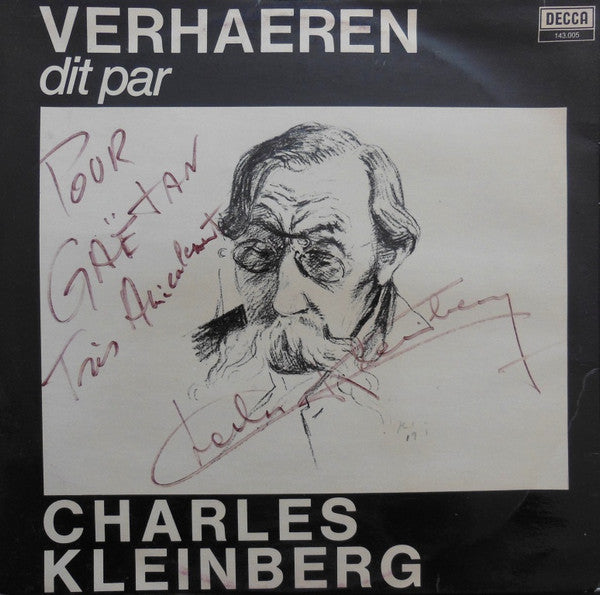Charles Kleinberg : Dit Verhaeren (LP)