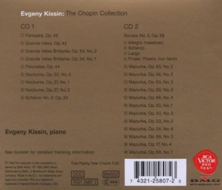 Yevgeny Kissin : The Chopin Collection (2xCD, Comp)