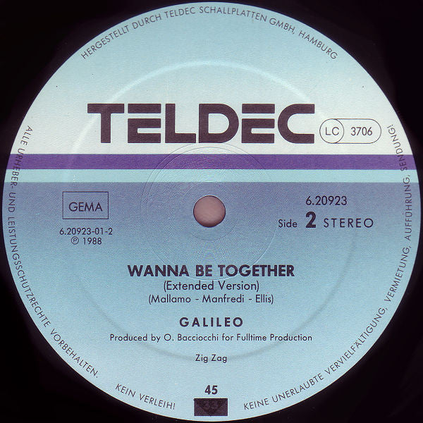 Galileo : Highway to Hell (12", Maxi)