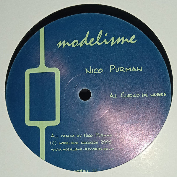 Nico Purman : Ciudad De Nubes (12")