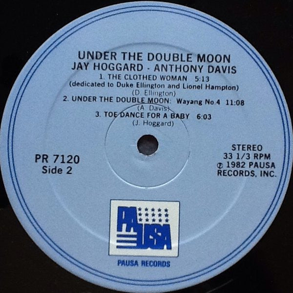 Anthony Davis (2) & Jay Hoggard : Under The Double Moon (LP, Album)