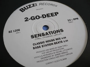 2-Go-Deep : Sensations (12")