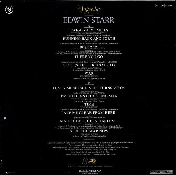 Edwin Starr : Edwin Starr (LP, Comp)