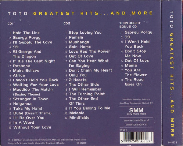 Toto : Greatest Hits ... And More (3xCD, Comp, Dig)