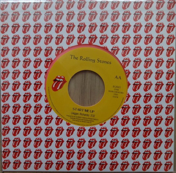 The Rolling Stones : It's Only Rock 'N' Roll / Start Me Up (7", Ltd, Num, Pin)