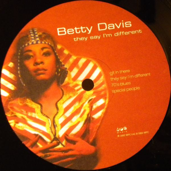 Betty Davis : They Say I'm Different (LP, Album, RE)