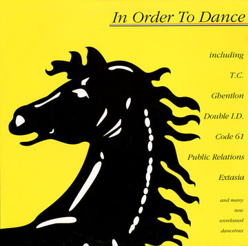 Various : In Order To Dance (LP, Comp)