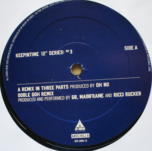 Various : Keepintime 12" Series: No. 3 Of 3 (12")