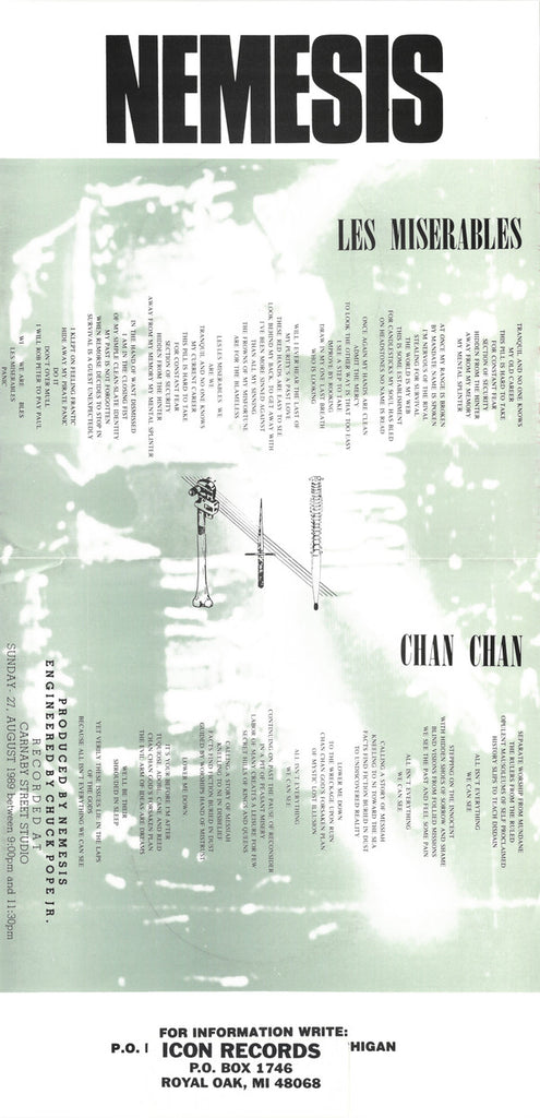 Nemesis (74) : Les Miserables / Chan Chan (7", Single, Red)