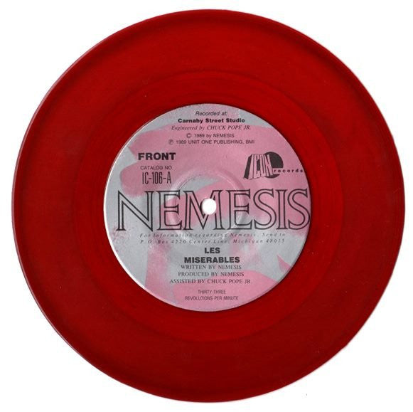 Nemesis (74) : Les Miserables / Chan Chan (7", Single, Red)