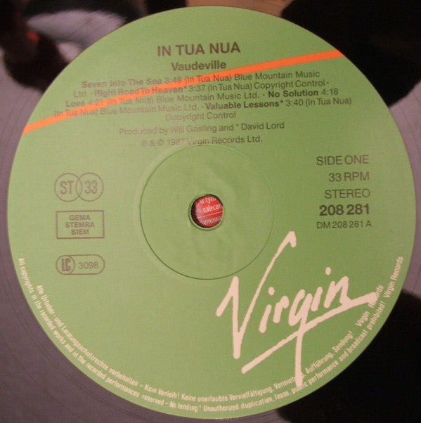 In Tua Nua : Vaudeville (LP, Album)