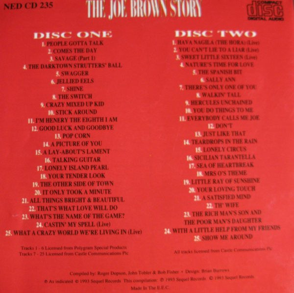 Joe Brown : The Joe Brown Story (2xCD, Comp)