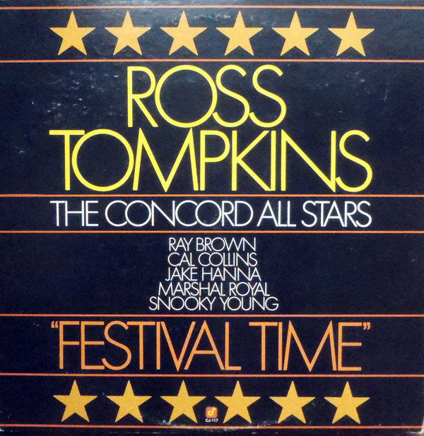 Ross Tompkins, The Concord All Stars : Festival Time (LP)
