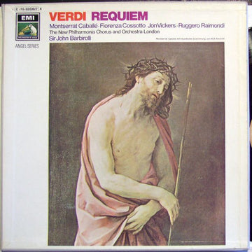 Giuseppe Verdi, Montserrat Caballé, Fiorenza Cossotto, Jon Vickers, Ruggero Raimondi, New Philharmonia Chorus And New Philharmonia Orchestra : Requiem (2xLP)