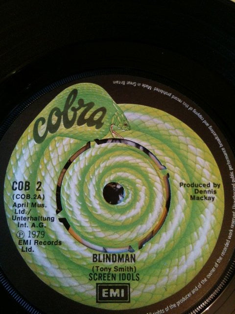 Screen Idols : Blindman (7", Single)