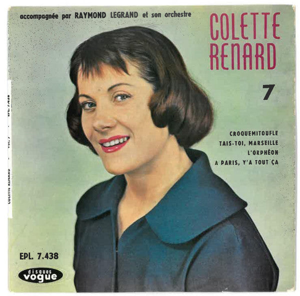 Colette Renard : 7 - Croquemitoufle (7", EP, Mono, RE, 3-p)