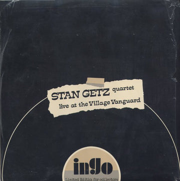 Stan Getz Quartet : Live At The Village Vanguard (LP, Mono, Unofficial)