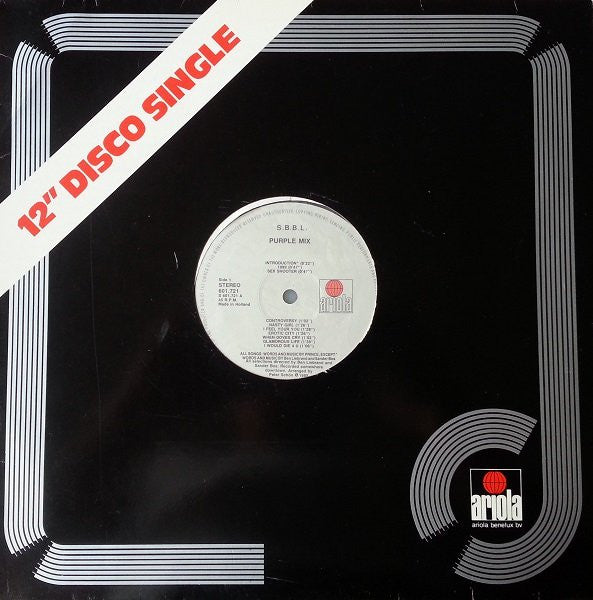 S.B.B.L. : Purple Mix (12", Single, Gen)