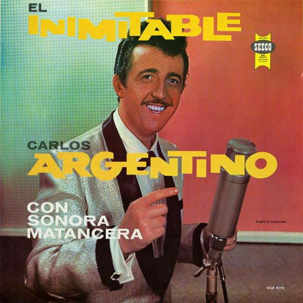 Carlos Argentino Con La Sonora Matancera : El Inimitable (LP, Album)