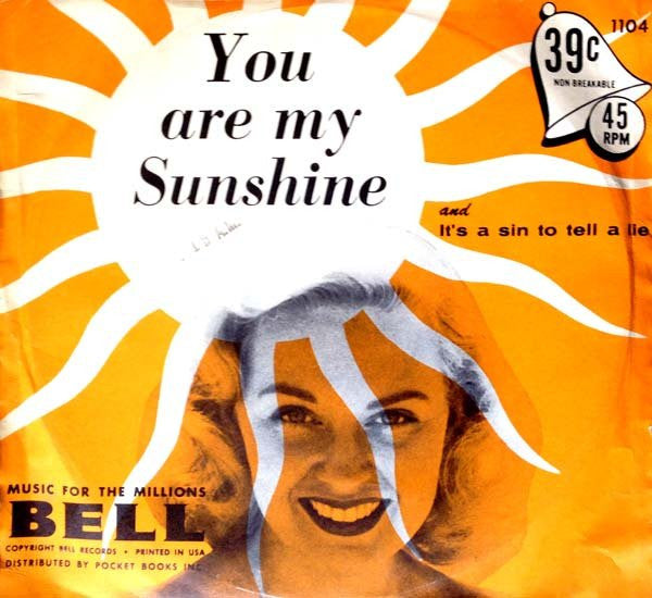 Bell Ringers : It's A Sin To Tell A Lie / You Are My Sunshine (7", Single)