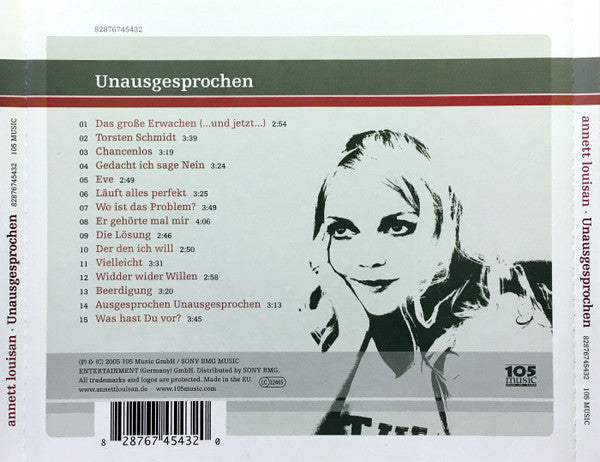Annett Louisan : Unausgesprochen (CD, Album)