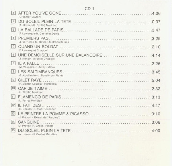 Yves Montand : Au Théâtre De L'Etoile (2xCD, Album, Enh, RE)