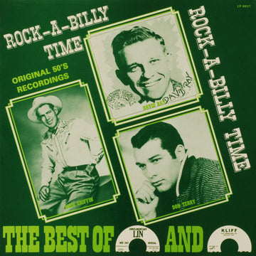 Various : Rock-A-Billy Time - The Best Of "Lin" And "Kliff" Records (LP, Comp)