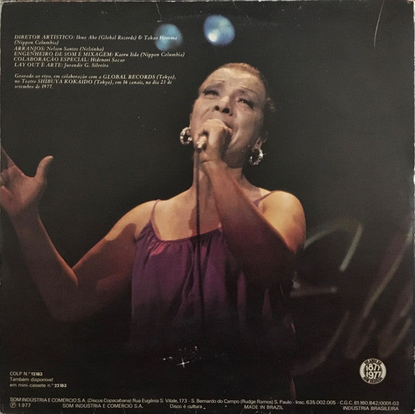 Elizeth Cardoso : Live In Japan (LP, Album, Gat)