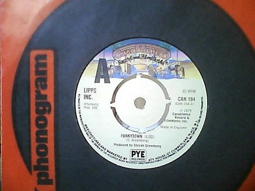 Lipps, Inc. : Funkytown (7", Single, Promo, Pus)