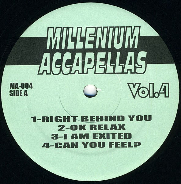 Various : Millenium Accapellas Vol.4 (12", Unofficial)