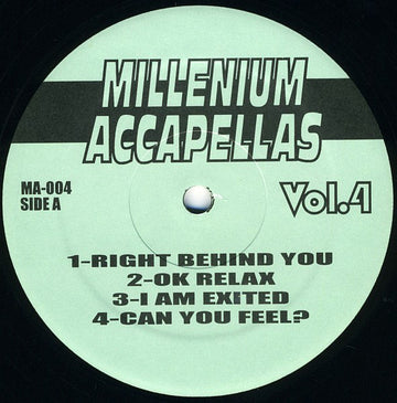 Various : Millenium Accapellas Vol.4 (12", Unofficial)