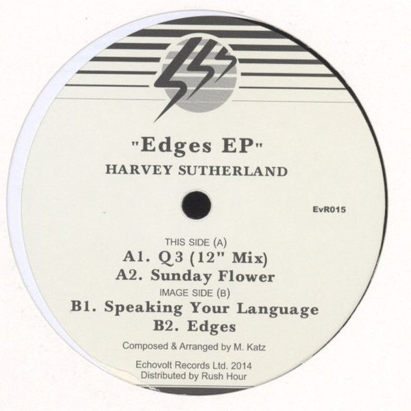 Harvey Sutherland : Edges EP (12", EP)