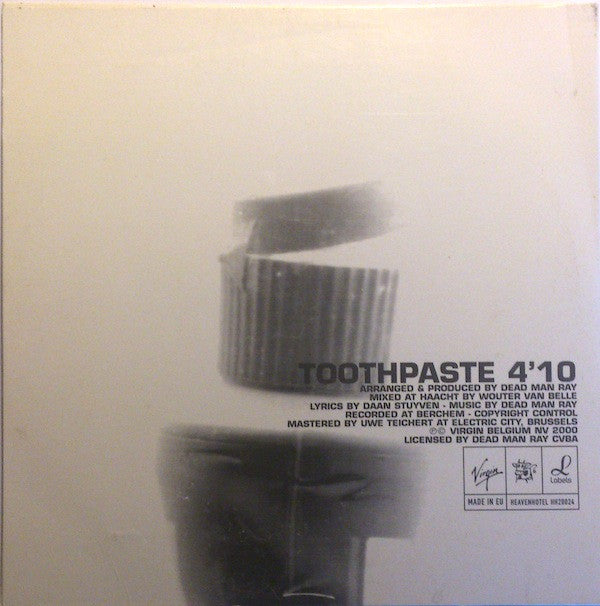 Dead Man Ray : Toothpaste (CD, Single, Promo)