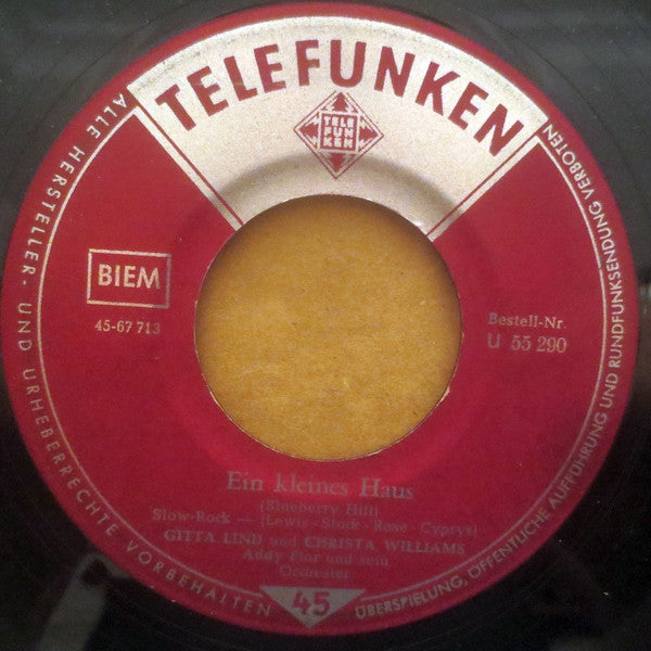 Gitta Lind - Christa Williams : Vaya Con Dios (7", Single)