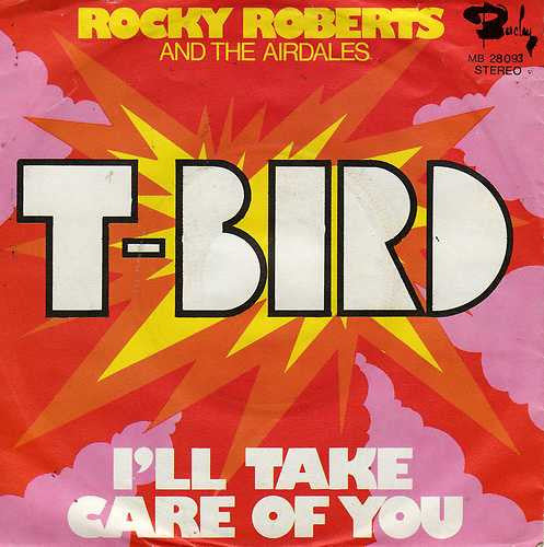 Rocky Roberts & The Airedales : T-Bird  (7", RE)